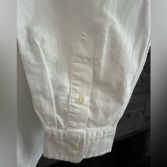 Polo Ralph Lauren Classic 100% Washed Cotton Canvas Woven Button Down Shirt - Picture 9 of 14